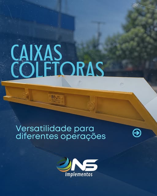 Publicação da NS com caixa coletora amarela